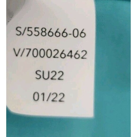 Athleta Marlow Romper Medium Gulf Blue Green Stretch Outdoor Pockets V-Neck Tie - Picture 5 of 11